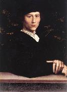 HOLBEIN, Hans the Younger Portrait of Derich Born af Sweden oil painting reproduction